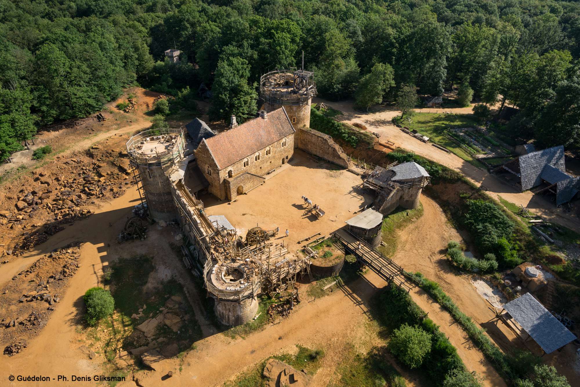 The French Have Been Building This Incredible Medieval Castle For 20