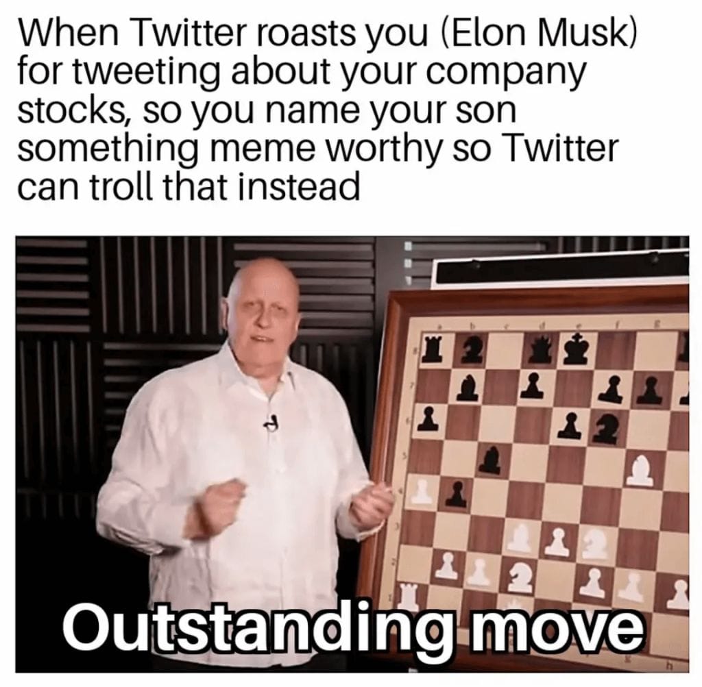 Funny Memes About Elon Musk S Son S Name Boredist
