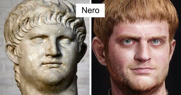 Artist Imagines What Roman Emperors Actually Looked Like And It’s ...